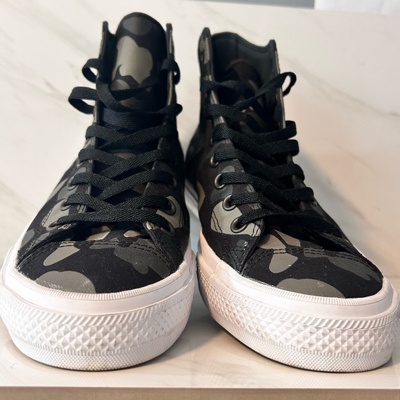 Converse Chuck Taylor 2 Men’s High Top Camo Black Gray Reflective Size 11 - Picture 6 of 15